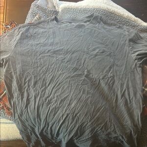 Men's Gray T-Shirt with Pocket